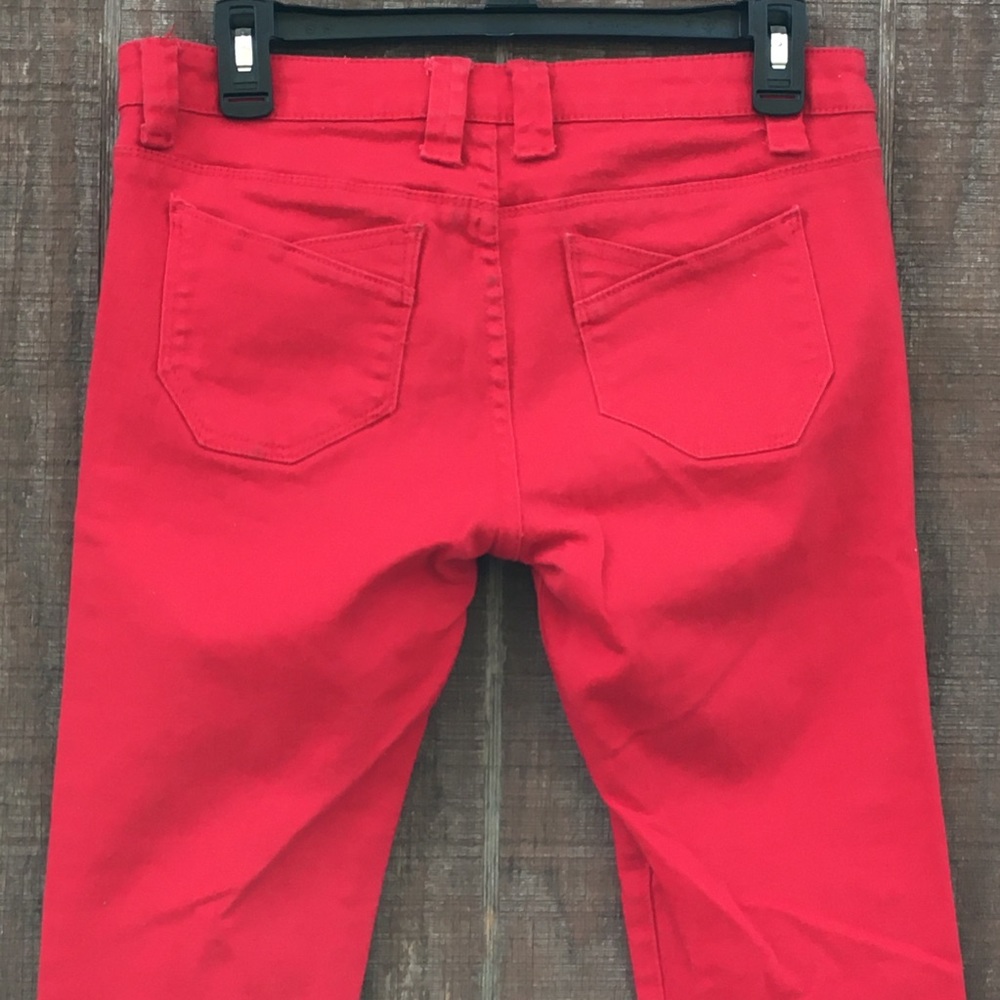Blue Asphalt Red Skinny Jeans size 9 - Picture 5 of 8